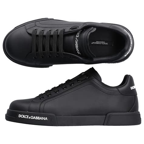 dolce and gabbana sneakers black